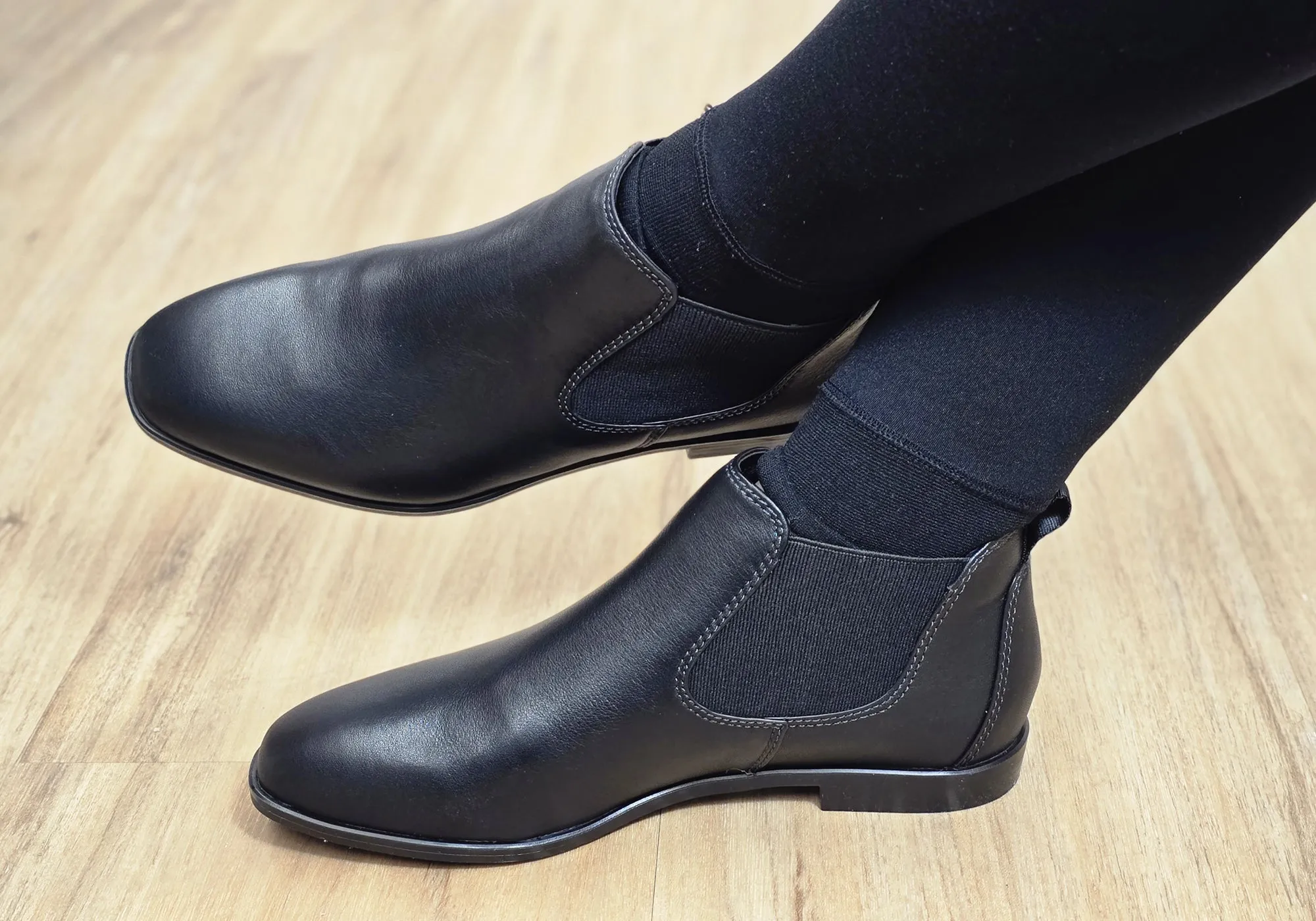 Hush Puppies Zeda Womens Leather Comfortable Ankle Boots
