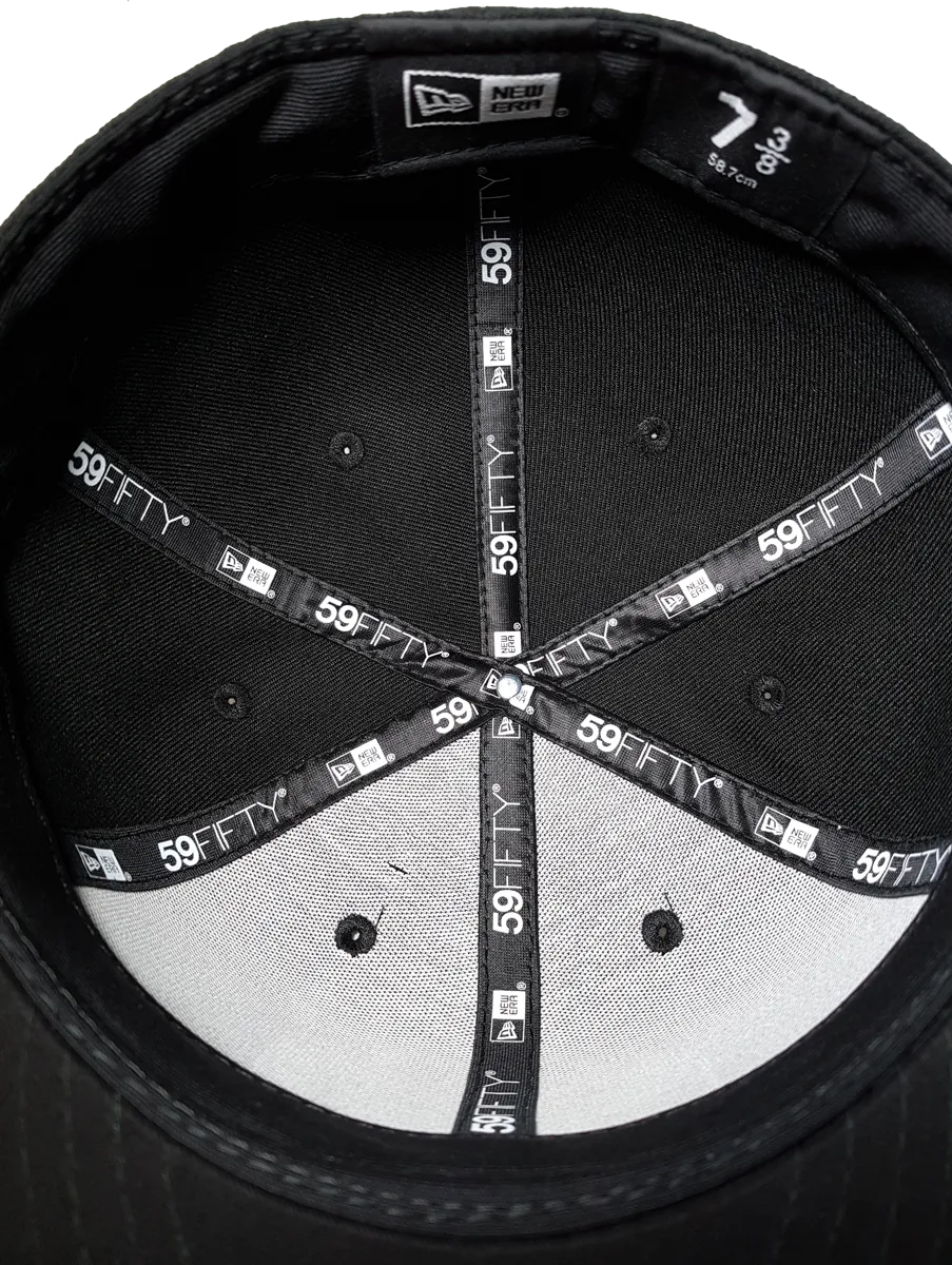Irish Clover Black and White Custom Fitted