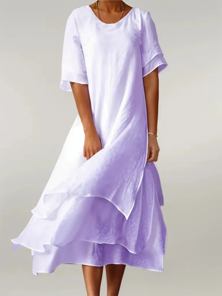 Judith – Graceful Layers Midi Dress