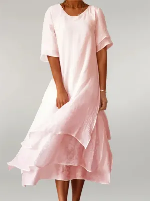 Judith – Graceful Layers Midi Dress
