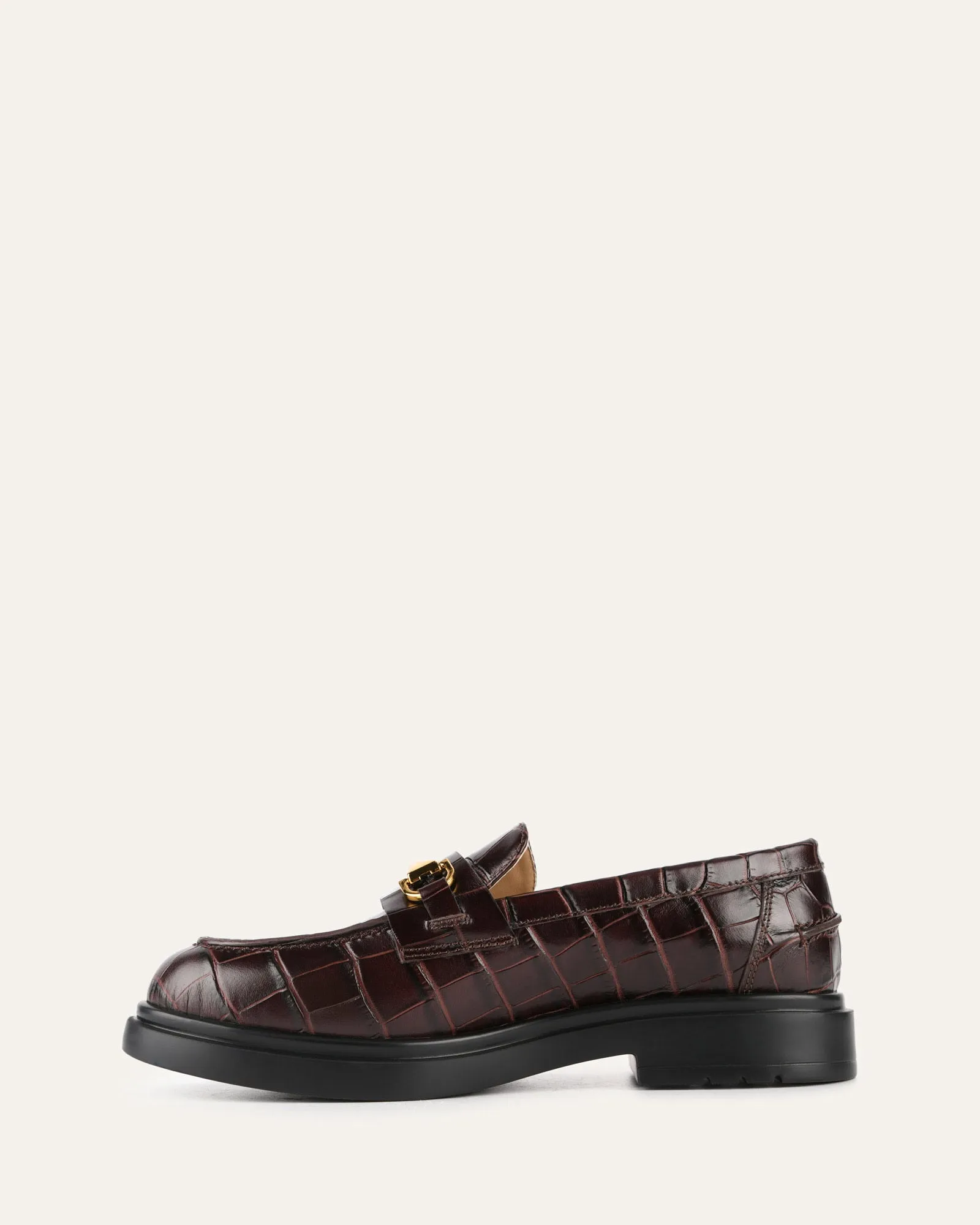 JULIO LOAFERS CHOCOLATE CROC
