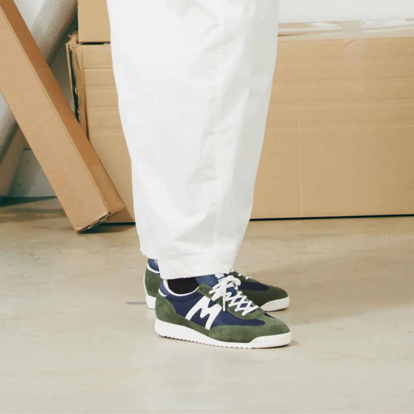 Karhu Mestari Trainer Bronze Green / White