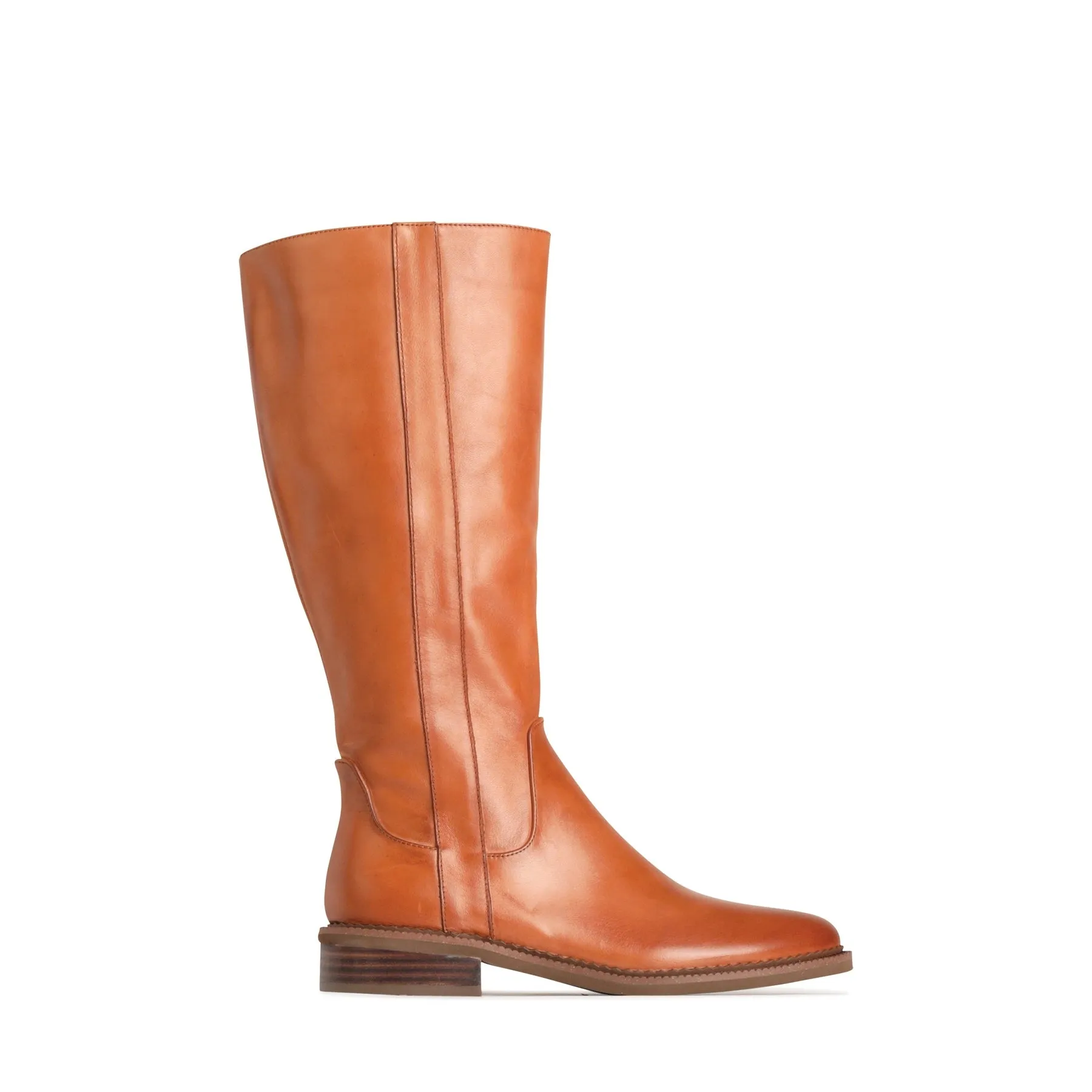 KARLYNN LEATHER SUEDE LONG BOOTS