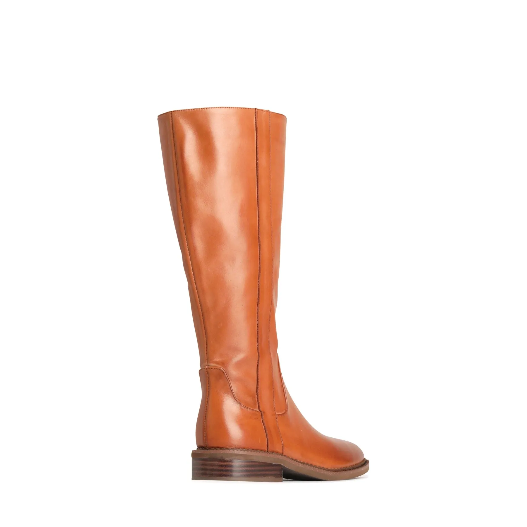 KARLYNN LEATHER SUEDE LONG BOOTS