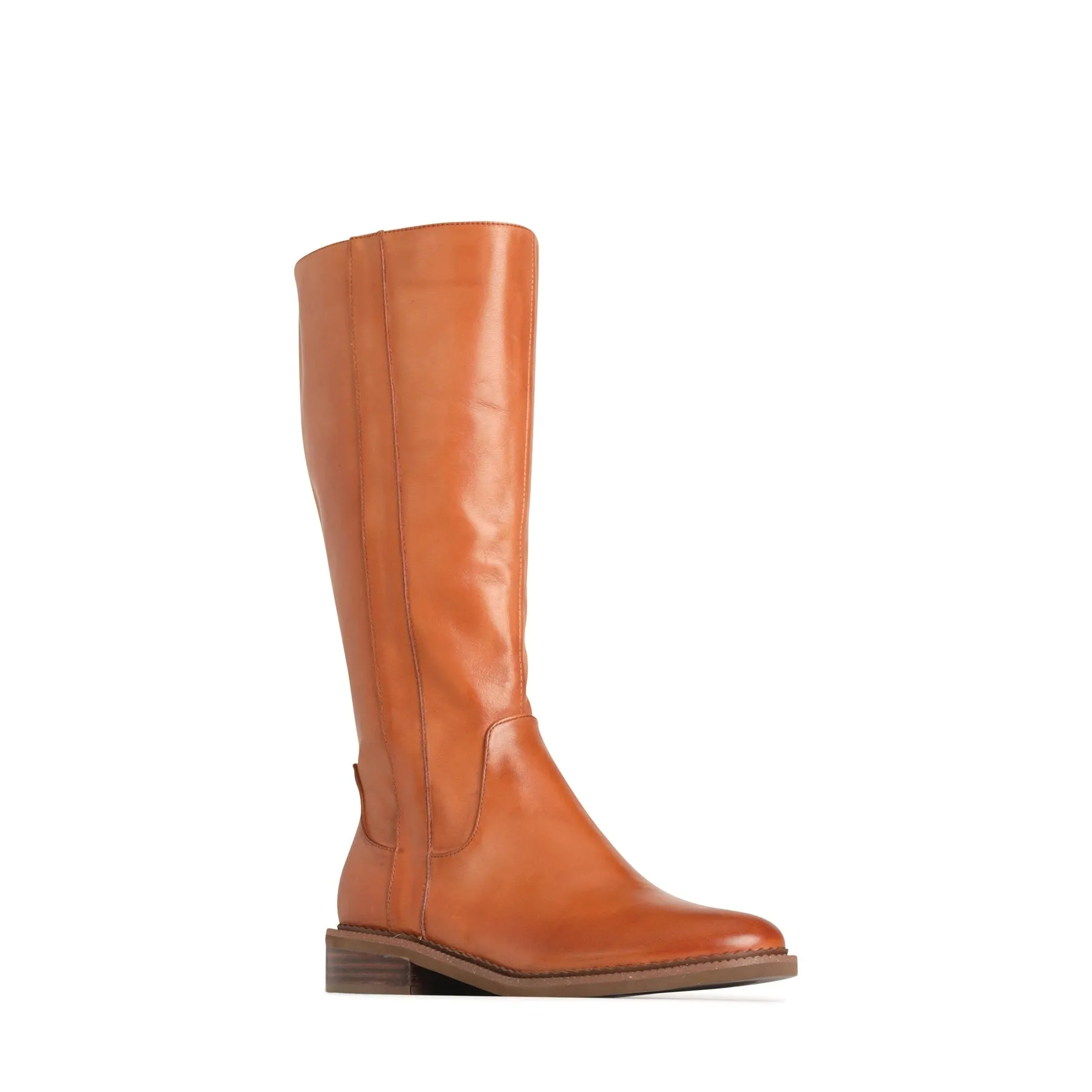 KARLYNN LEATHER SUEDE LONG BOOTS