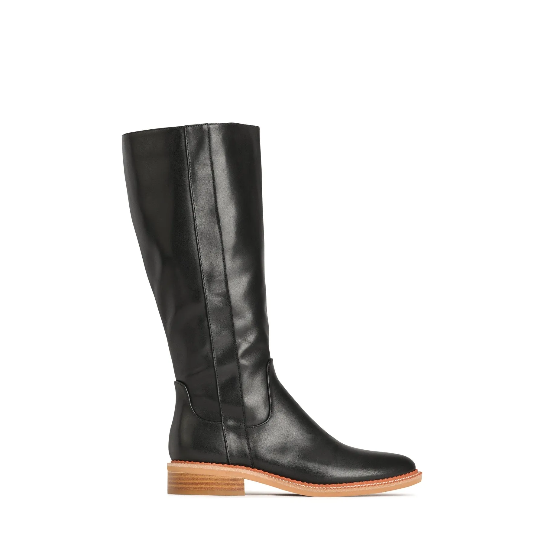KARLYNN LEATHER SUEDE LONG BOOTS