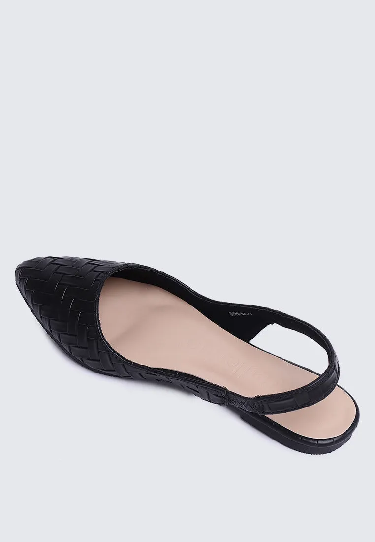 Kate Plait Comfy Ballerina In Black