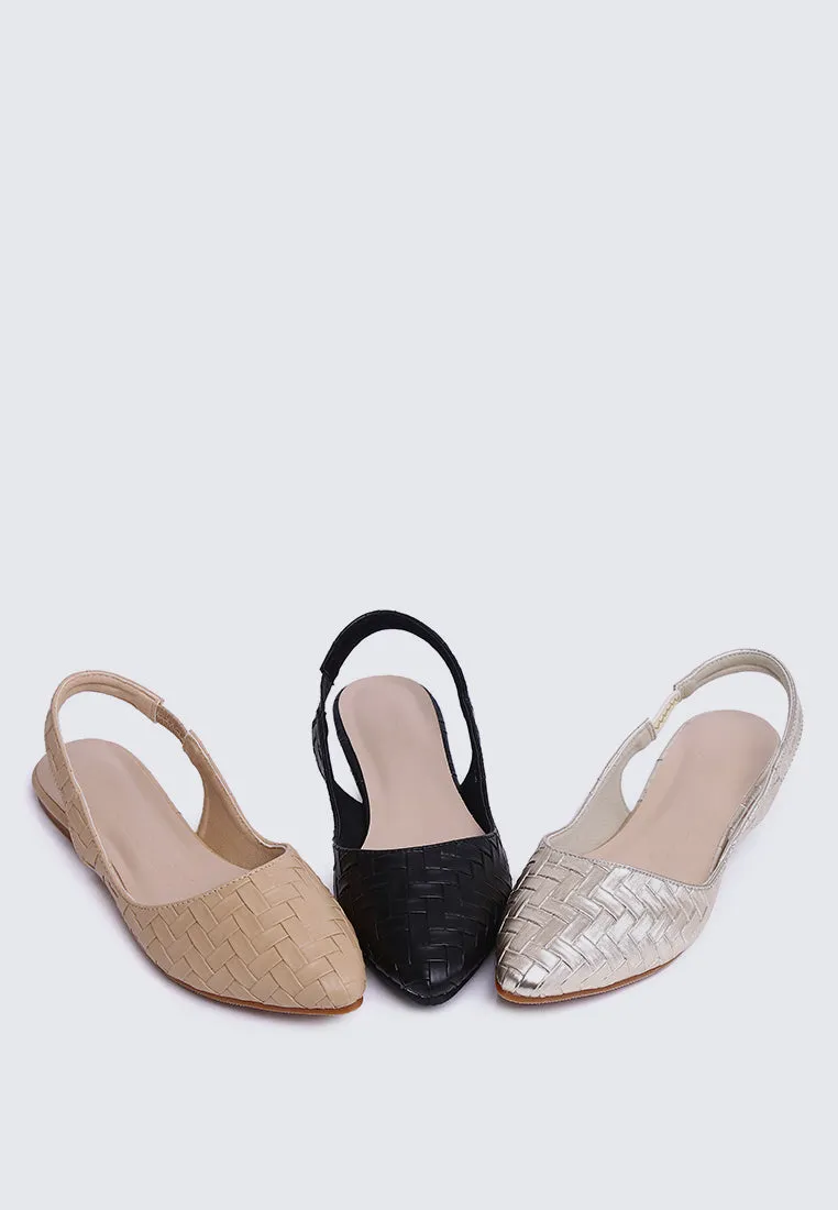 Kate Plait Comfy Ballerina In Black