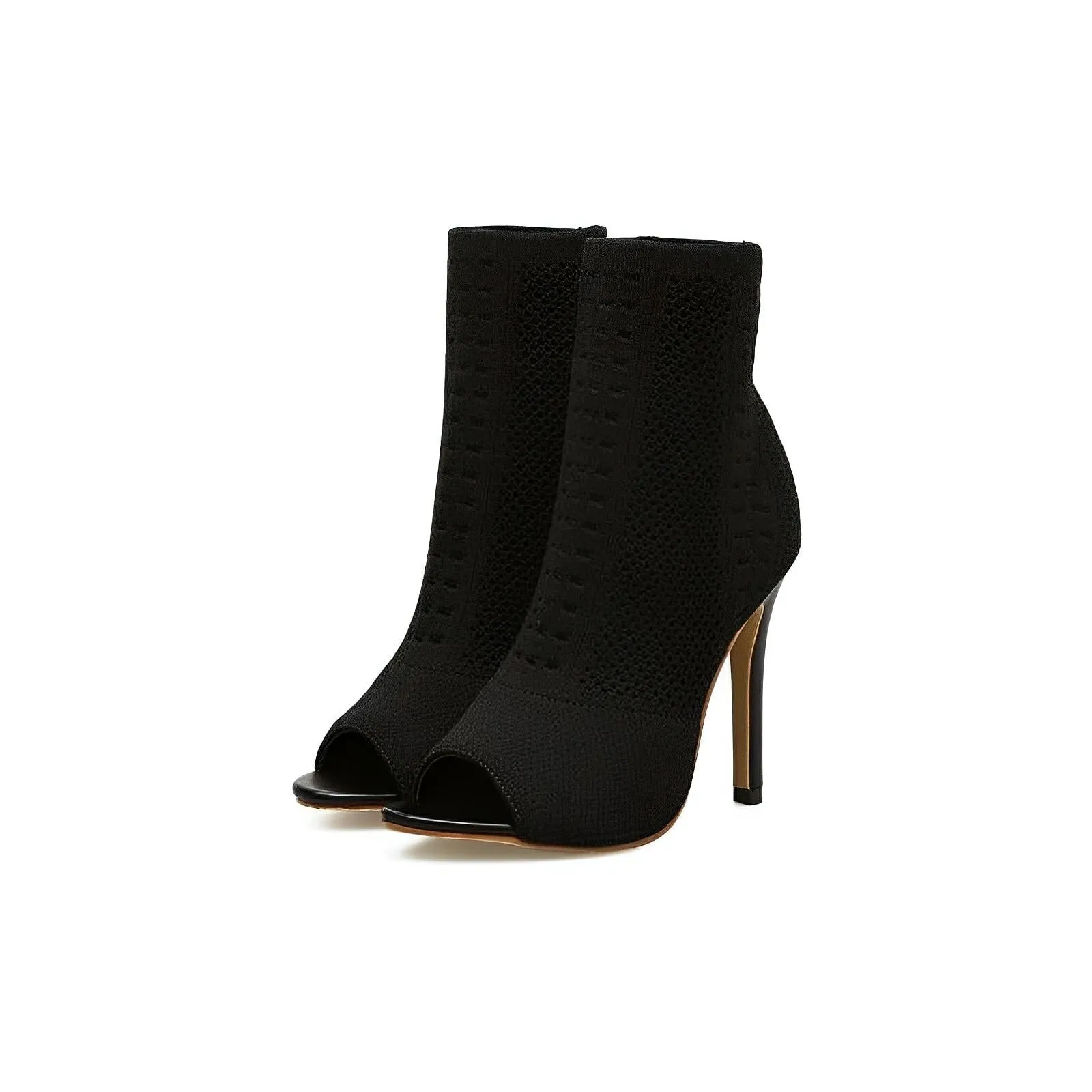 Katriel Open-Toe Ankle Boots