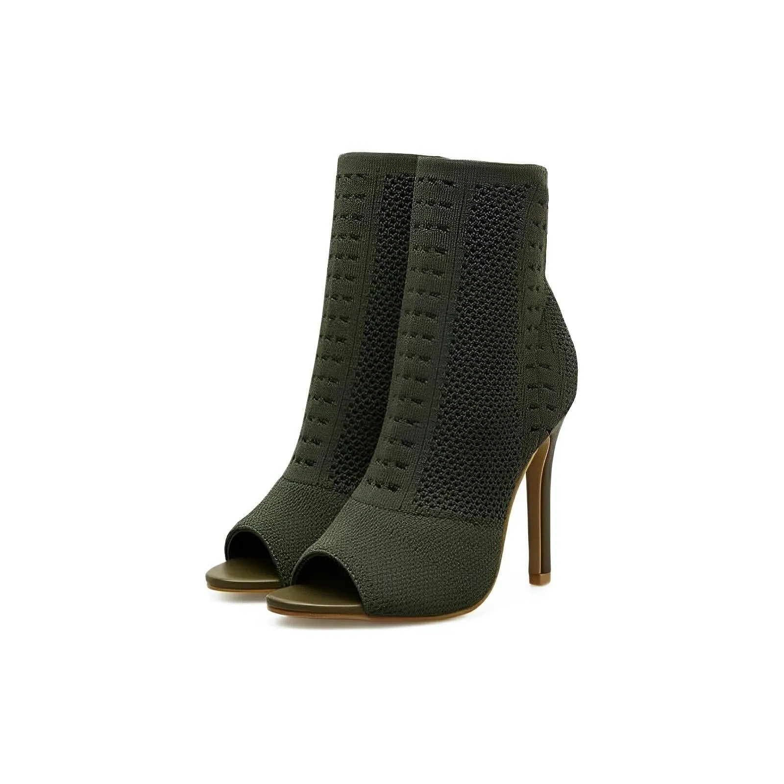 Katriel Open-Toe Ankle Boots