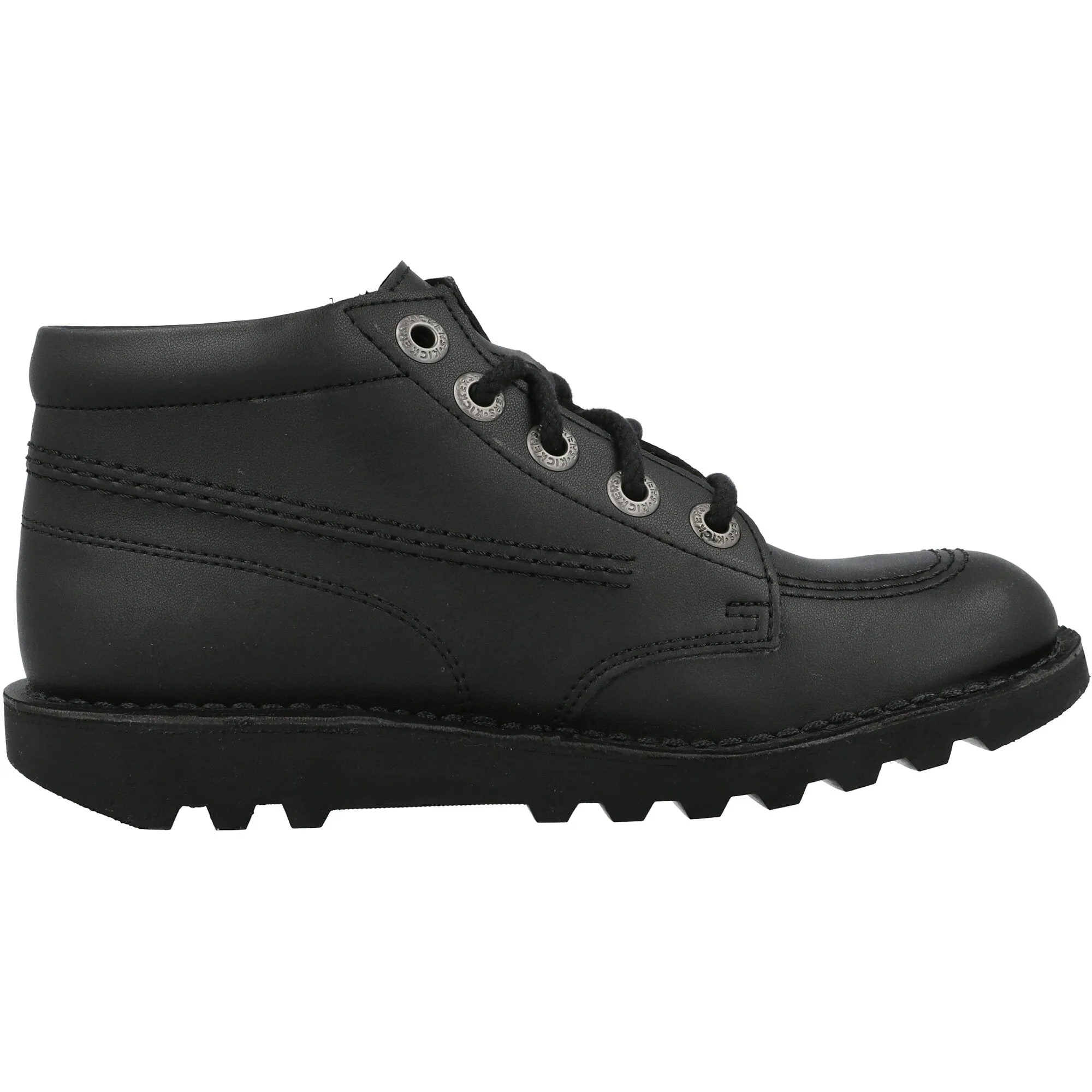 Kickers Vegan Kick Hi Black Ankle Boots