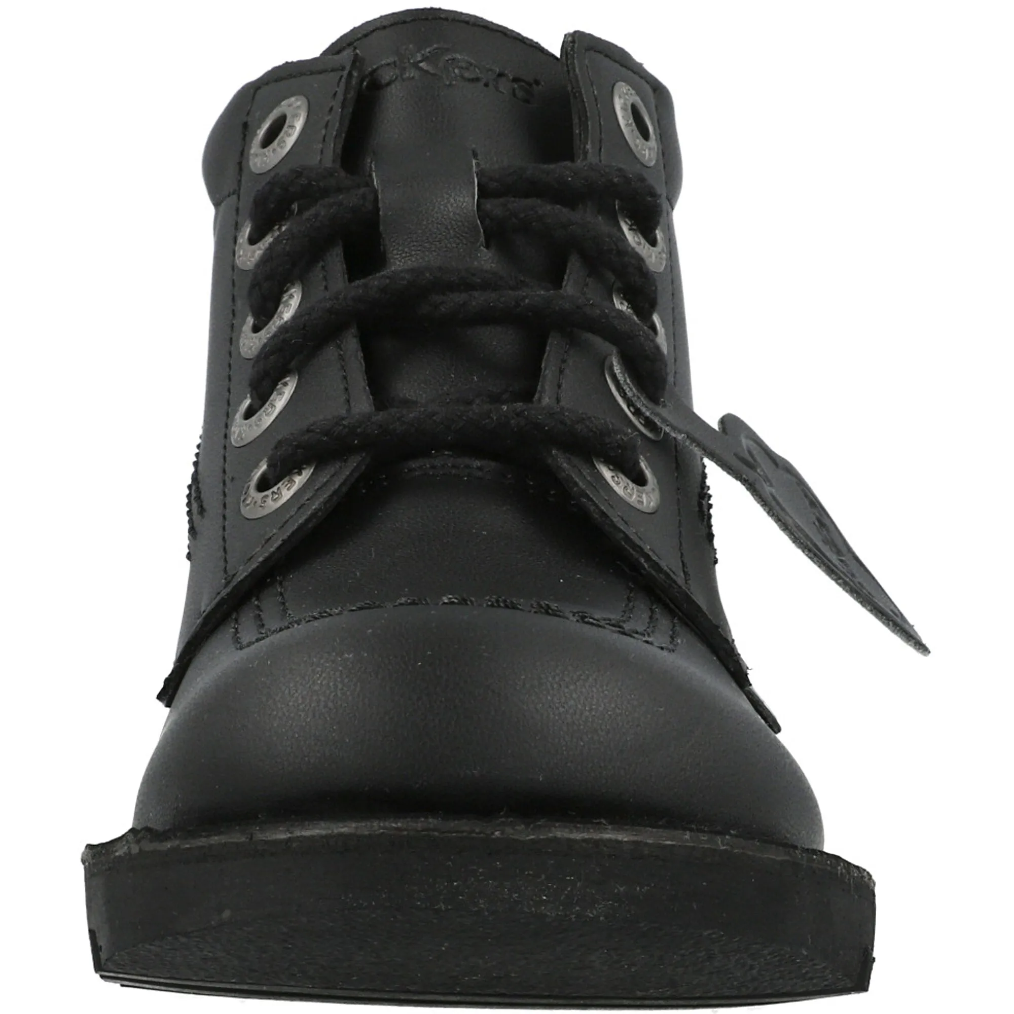 Kickers Vegan Kick Hi Black Ankle Boots
