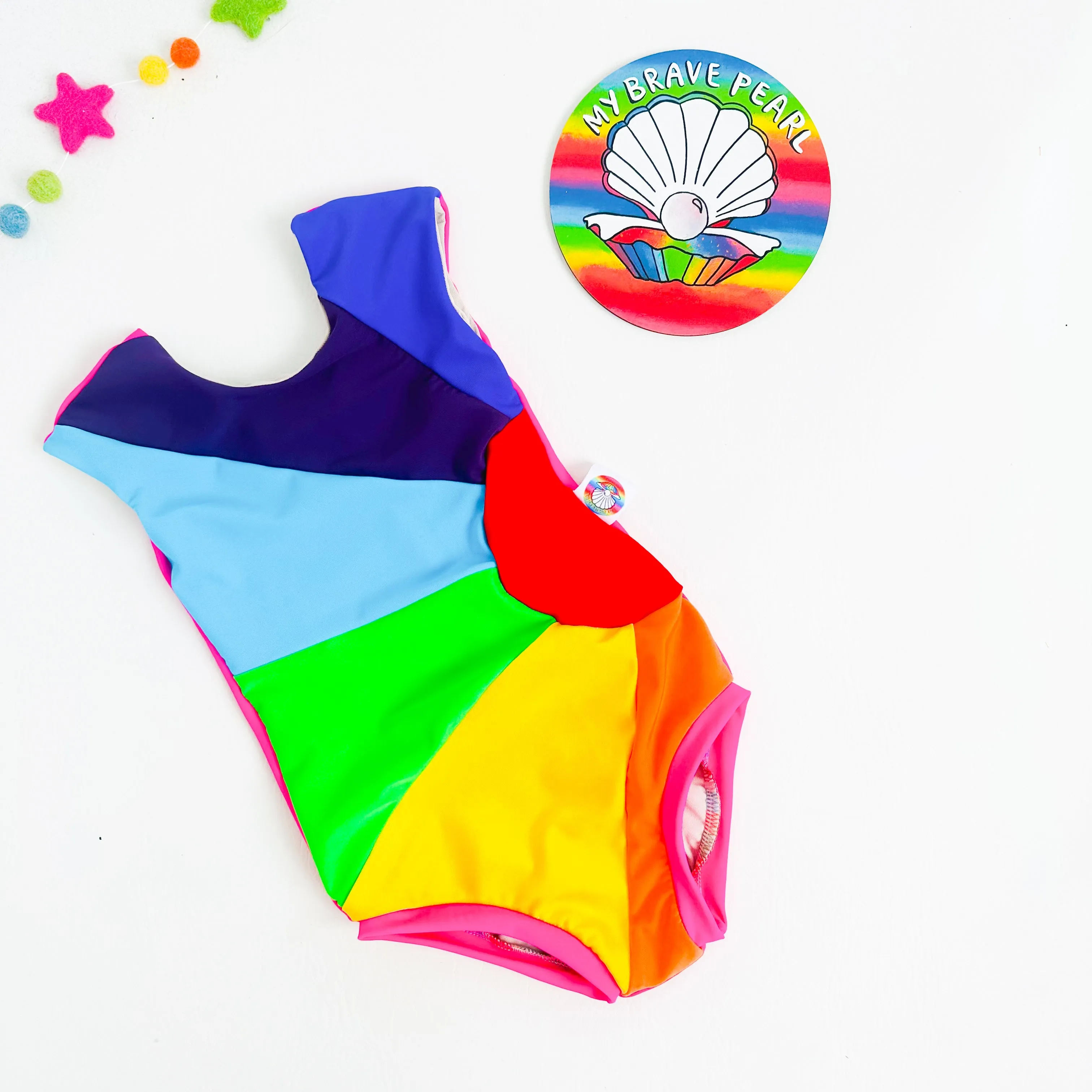 Kids Rainbow Sun Swimsuit