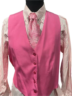 Ladies Full Size Pink Striped Set