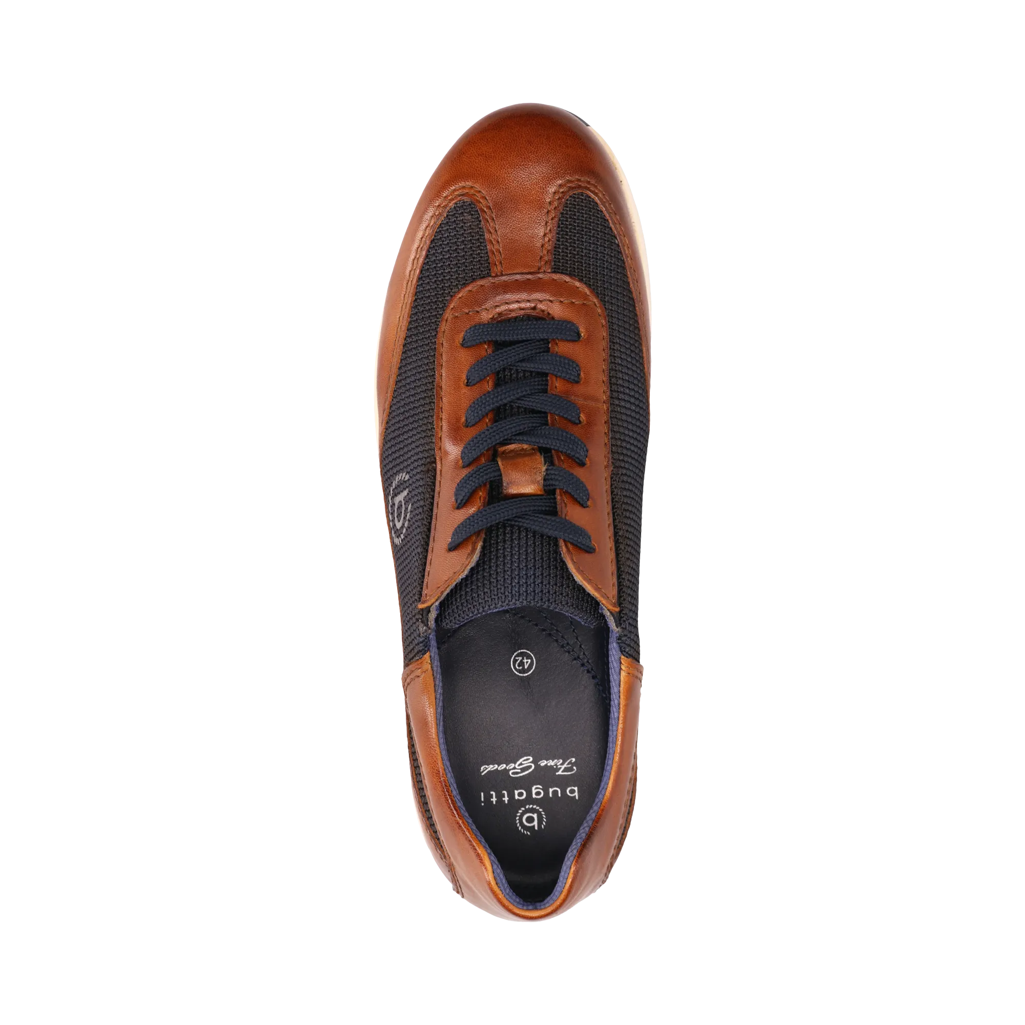 Leder Sneaker cognac