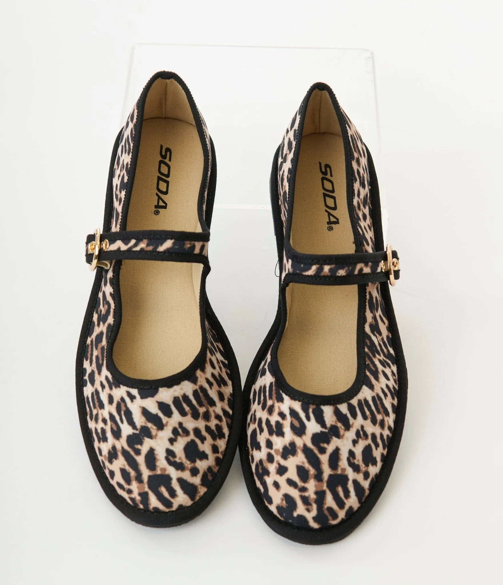 Leopard Print Flats