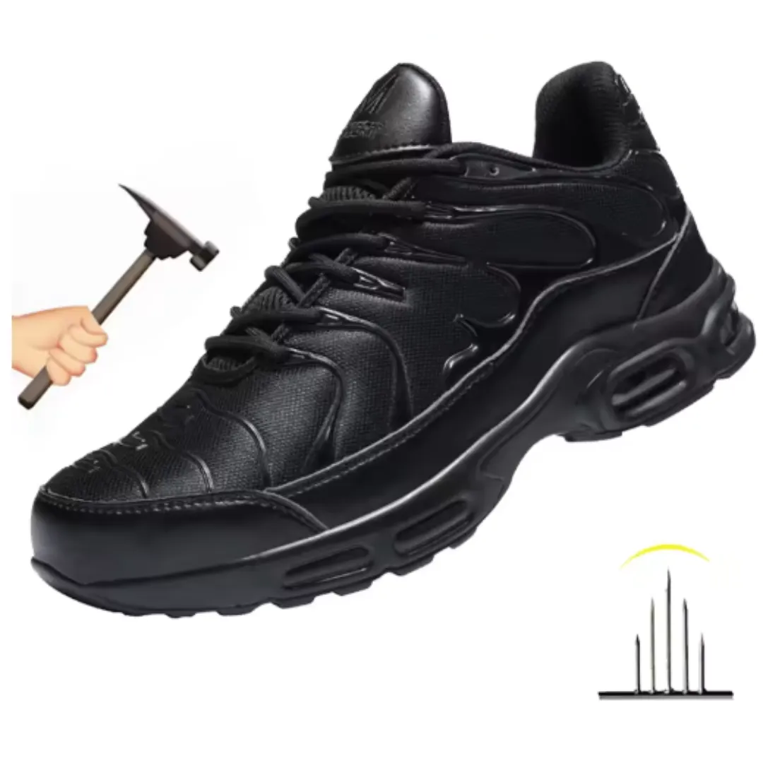 Lightweight Non Slip Laced Safety Sneakers For Men