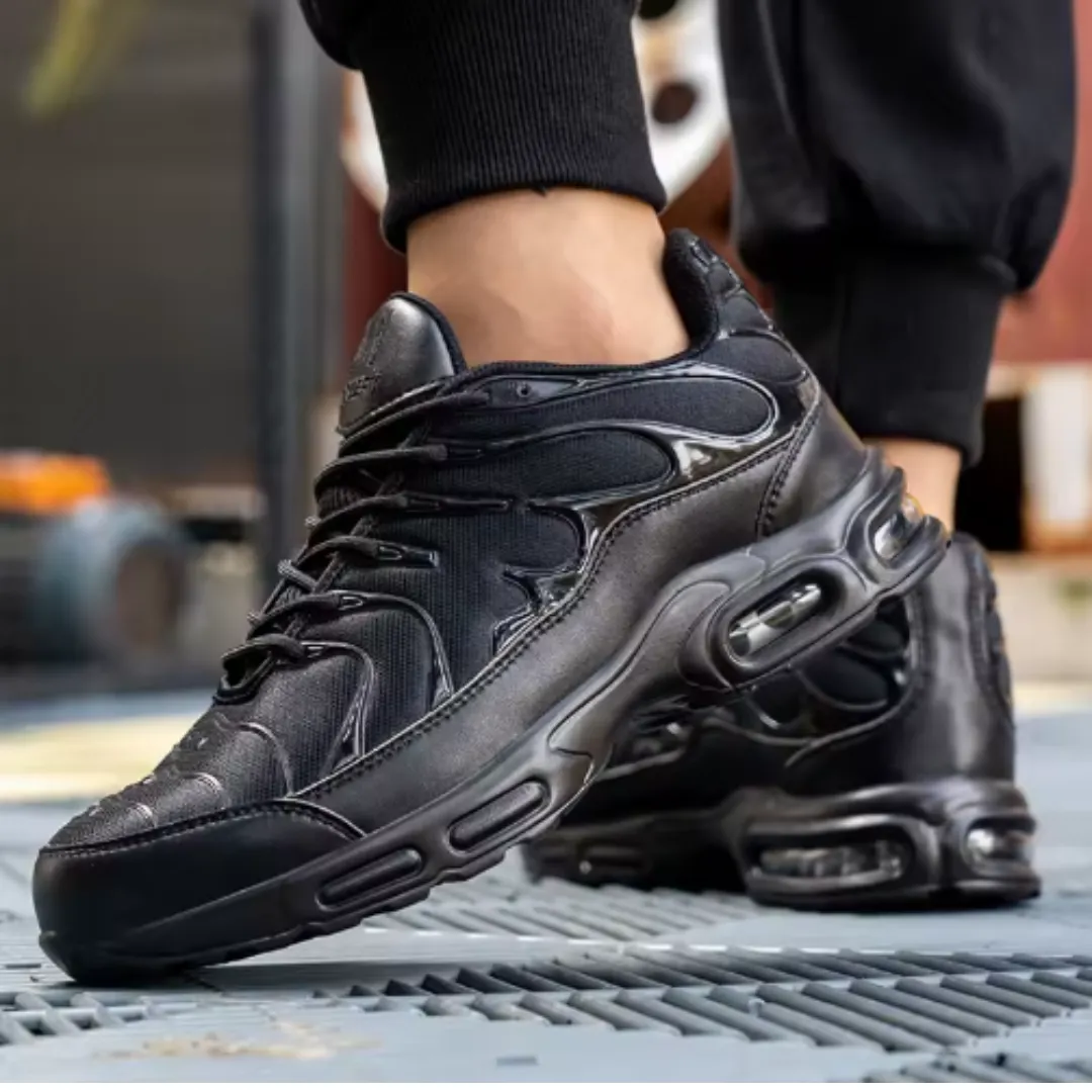 Lightweight Non Slip Laced Safety Sneakers For Men