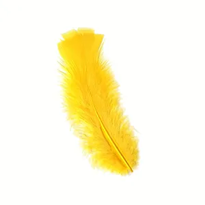 LOOSE TURKEY FLATS DYED 4-6" -  YELLOW