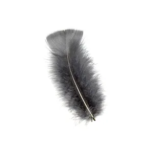 LOOSE TURKEY FLATS DYED SOLID  4-6" - BLUE DUNN