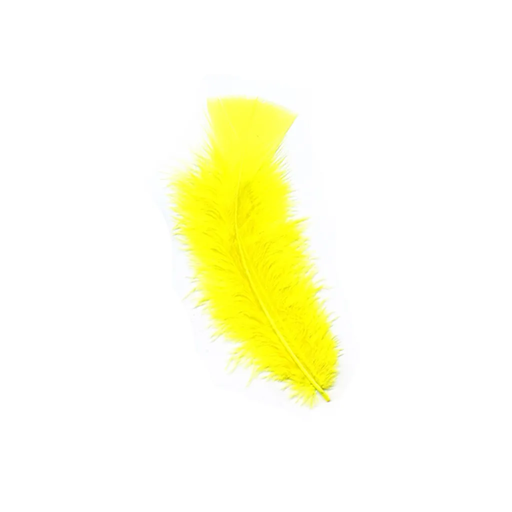 LOOSE TURKEY FLATS DYED SOLID - Fluorescent  Yellow