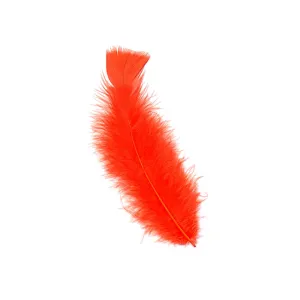 LOOSE TURKEY FLATS DYED SOLID - HOT ORANGE