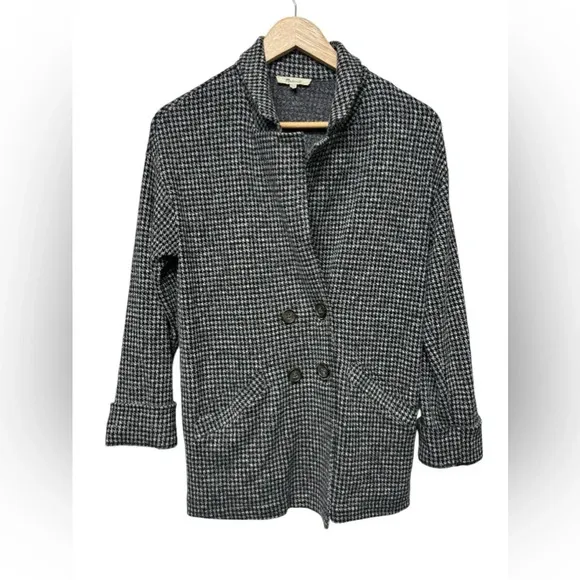 Madewell Houndstooth blazer style NG570