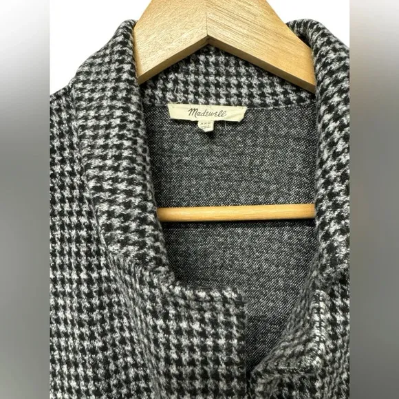 Madewell Houndstooth blazer style NG570
