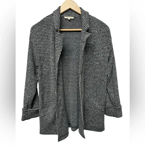 Madewell Houndstooth blazer style NG570