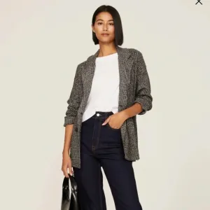 Madewell Houndstooth blazer style NG570