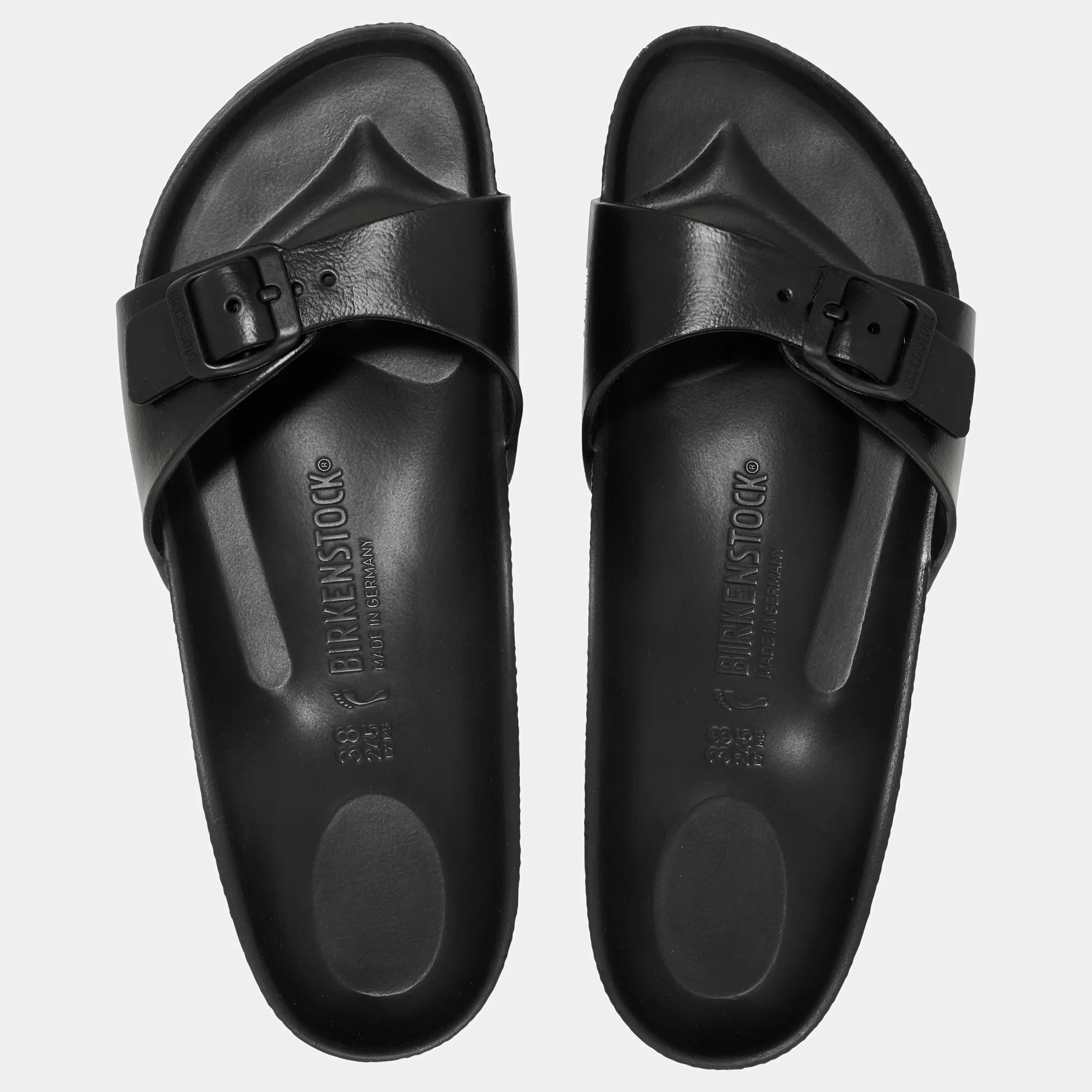 Madrid EVA Black Sandals