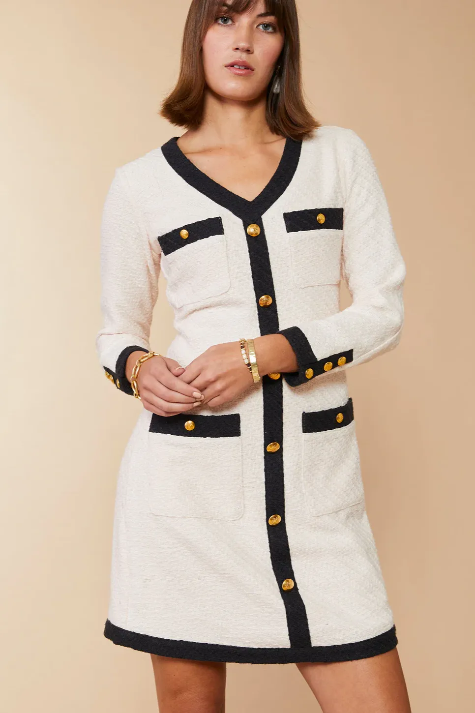 Maggie Tweed Dress