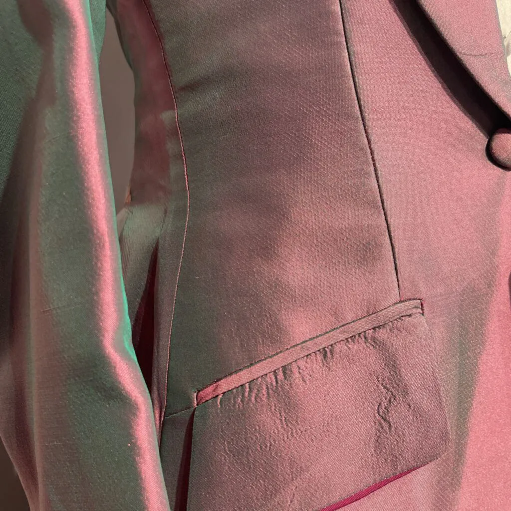 Marsha De Arriaga Pink Iridescent Daycoat