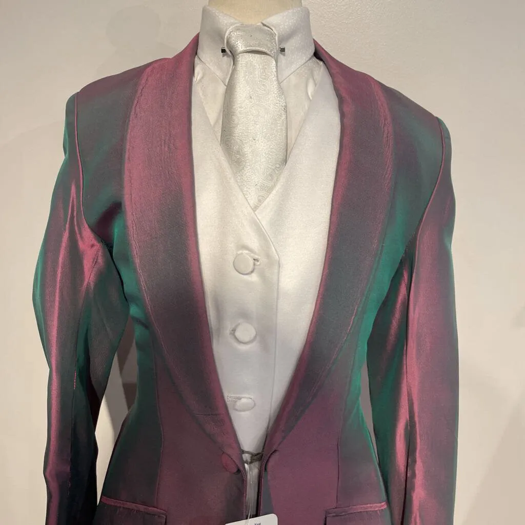 Marsha De Arriaga Pink Iridescent Daycoat