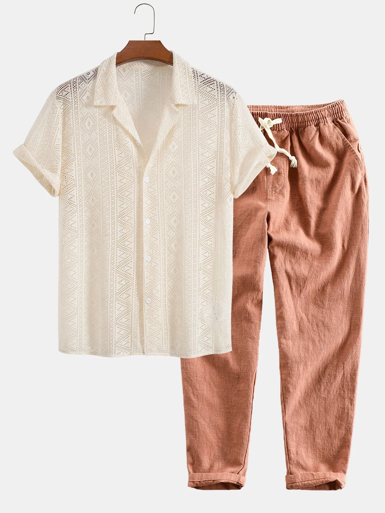 Maui | Casual Short Sleeve Two-Piece