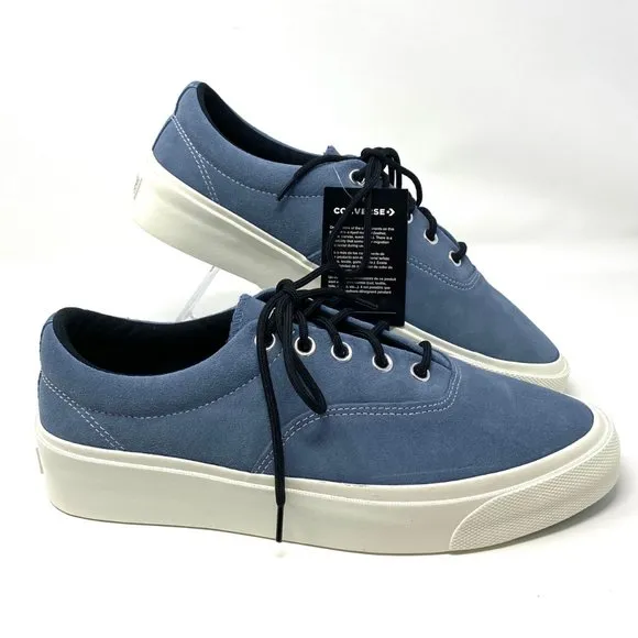 💖MEGA SALE💖Converse Blue Nubuck Skid Grip Low Top Suede Men's 10.5 169617C