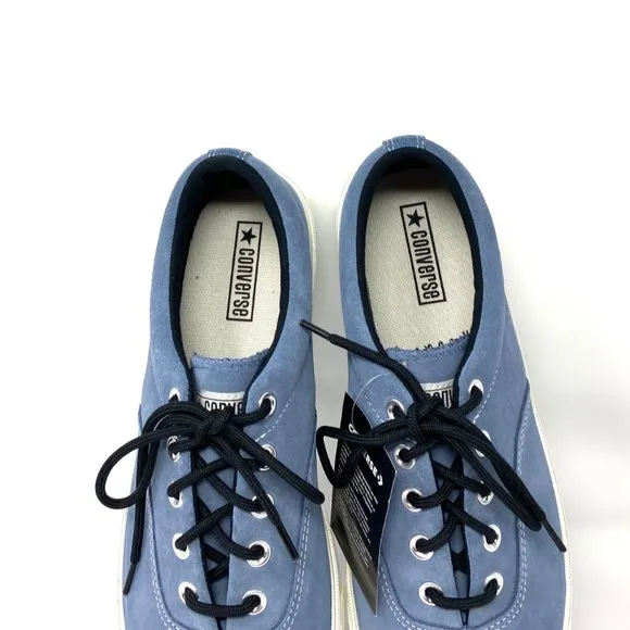 💖MEGA SALE💖Converse Blue Nubuck Skid Grip Low Top Suede Men's 10.5 169617C
