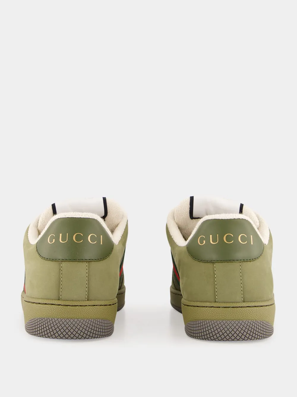Men's Green GG Screener Sneakers
