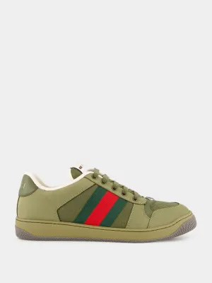 Men's Green GG Screener Sneakers