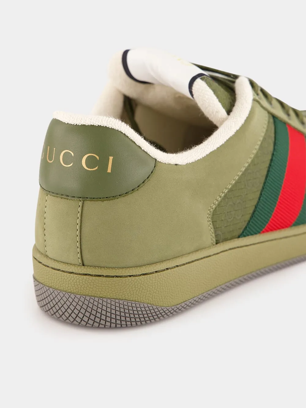 Men's Green GG Screener Sneakers