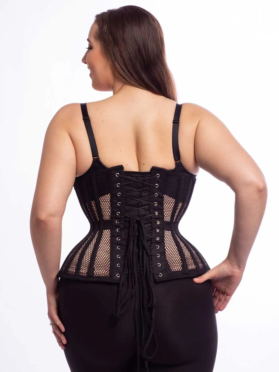 Mesh Extreme Curve Standard Underbust Corset : CS-479