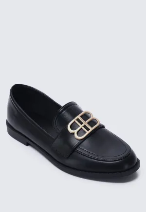 Minetta Comfy Loafers In Black