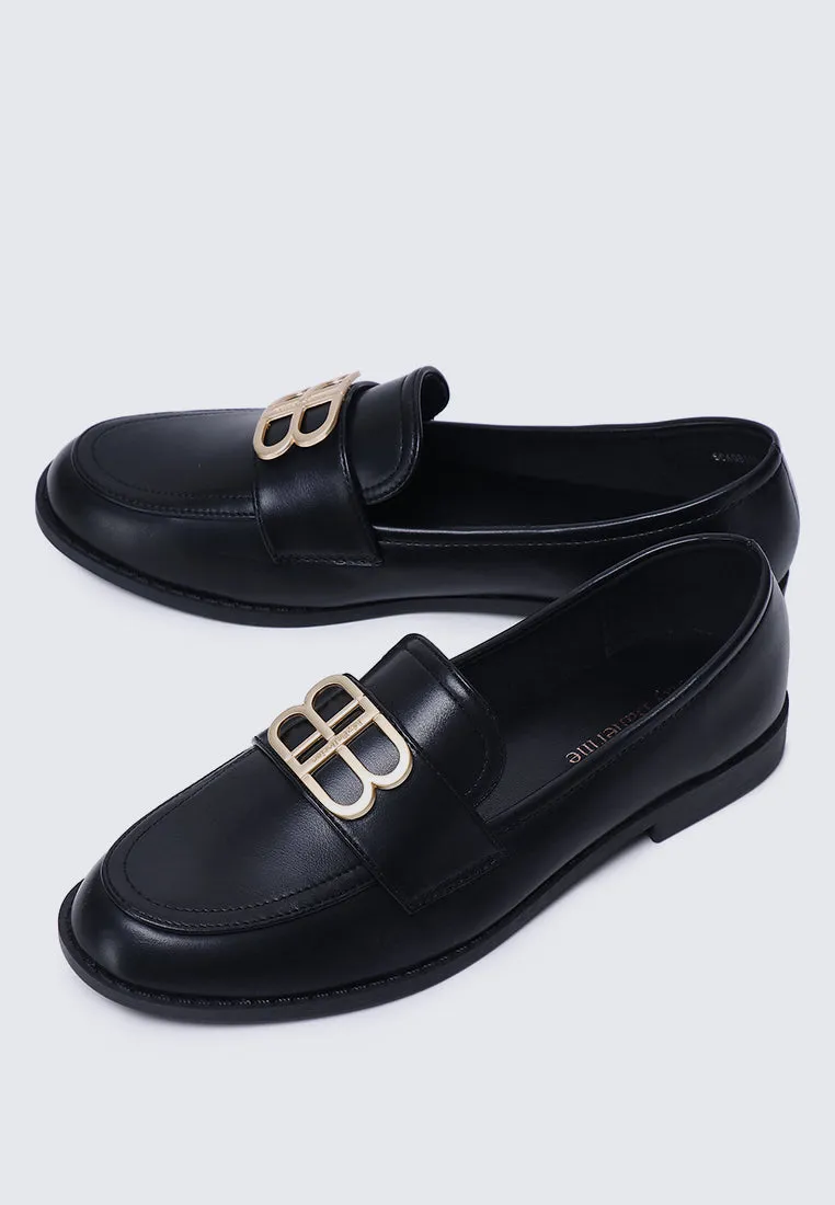 Minetta Comfy Loafers In Black