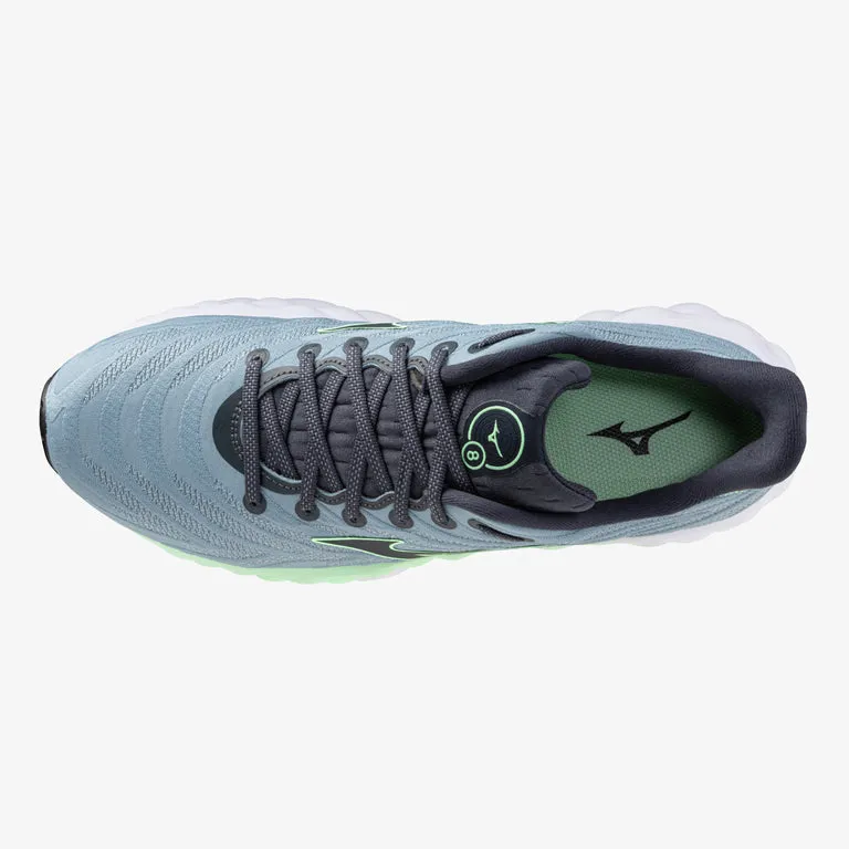 Mizuno Wave Sky 8 (D Width) - Citadel/Vintage Indigo/Neo Mint (Mens)