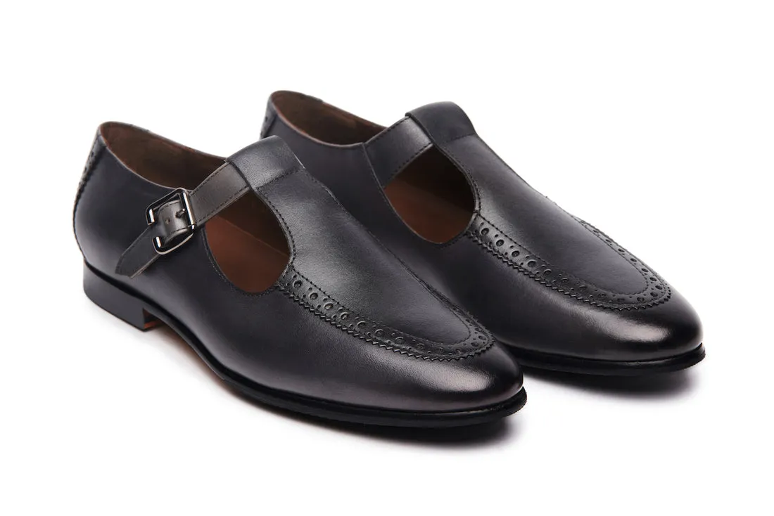 Mylo Black Sandles