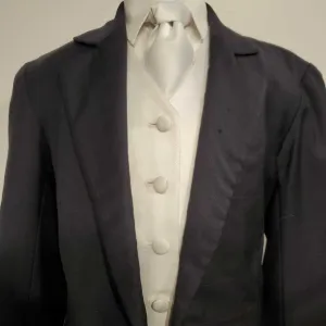Navy Windowpane Daycoat