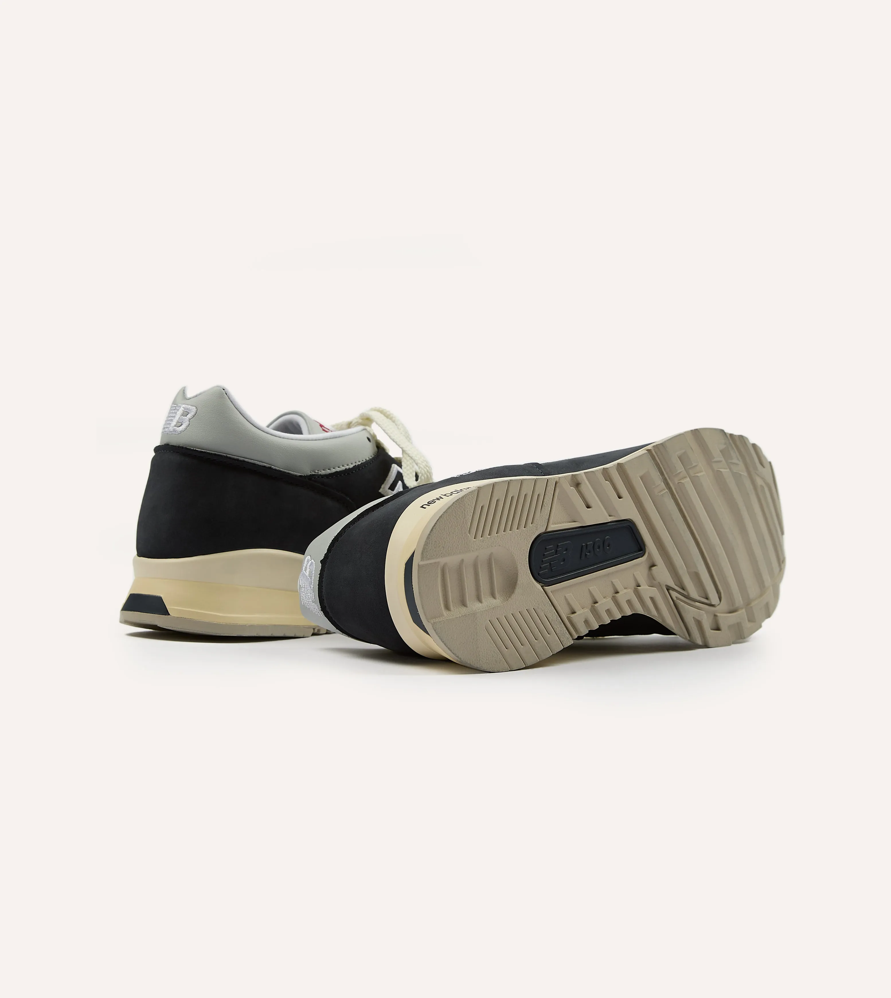 New Balance Navy Vintage Sport Made in UK 1500 Trainers