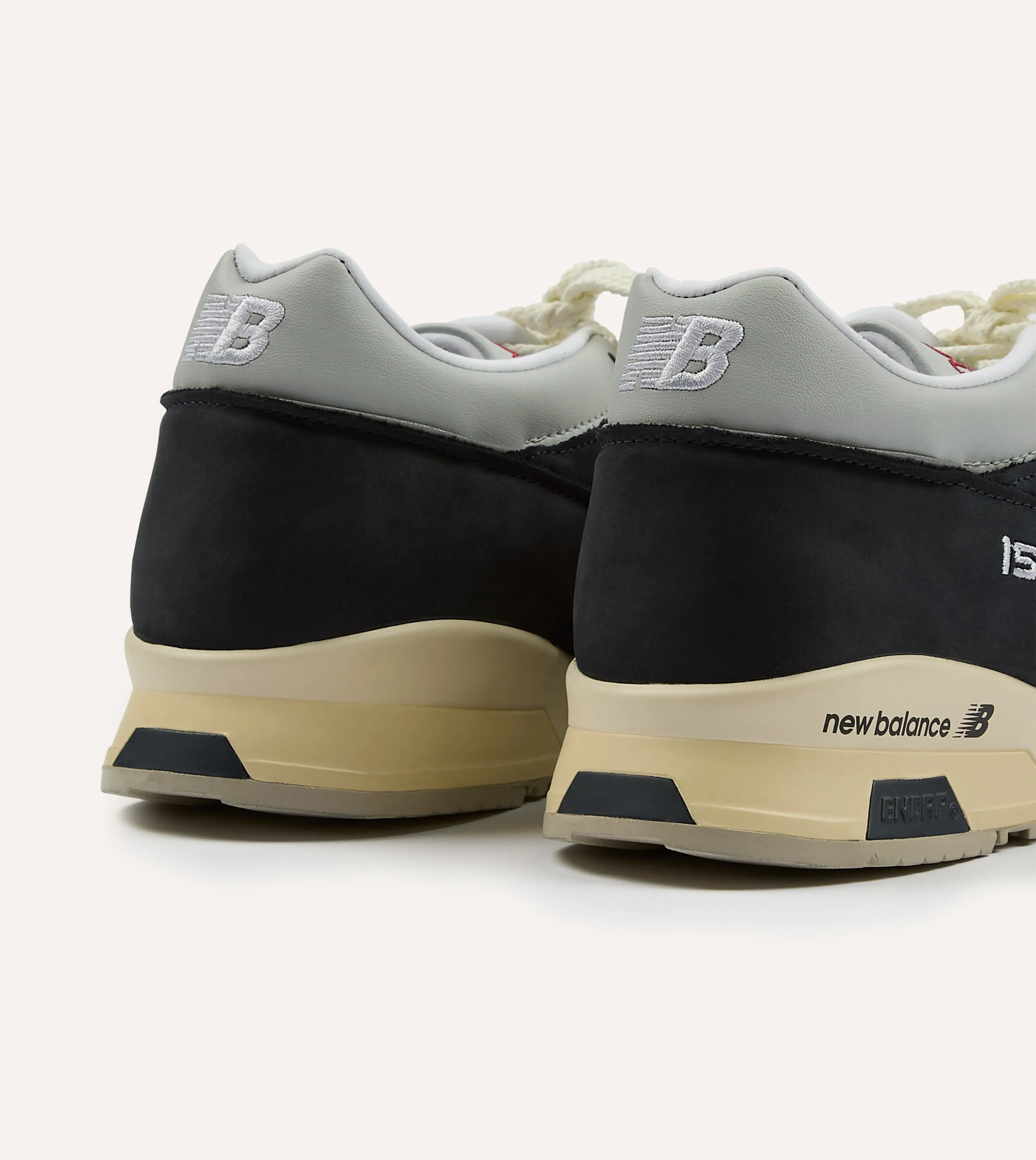 New Balance Navy Vintage Sport Made in UK 1500 Trainers