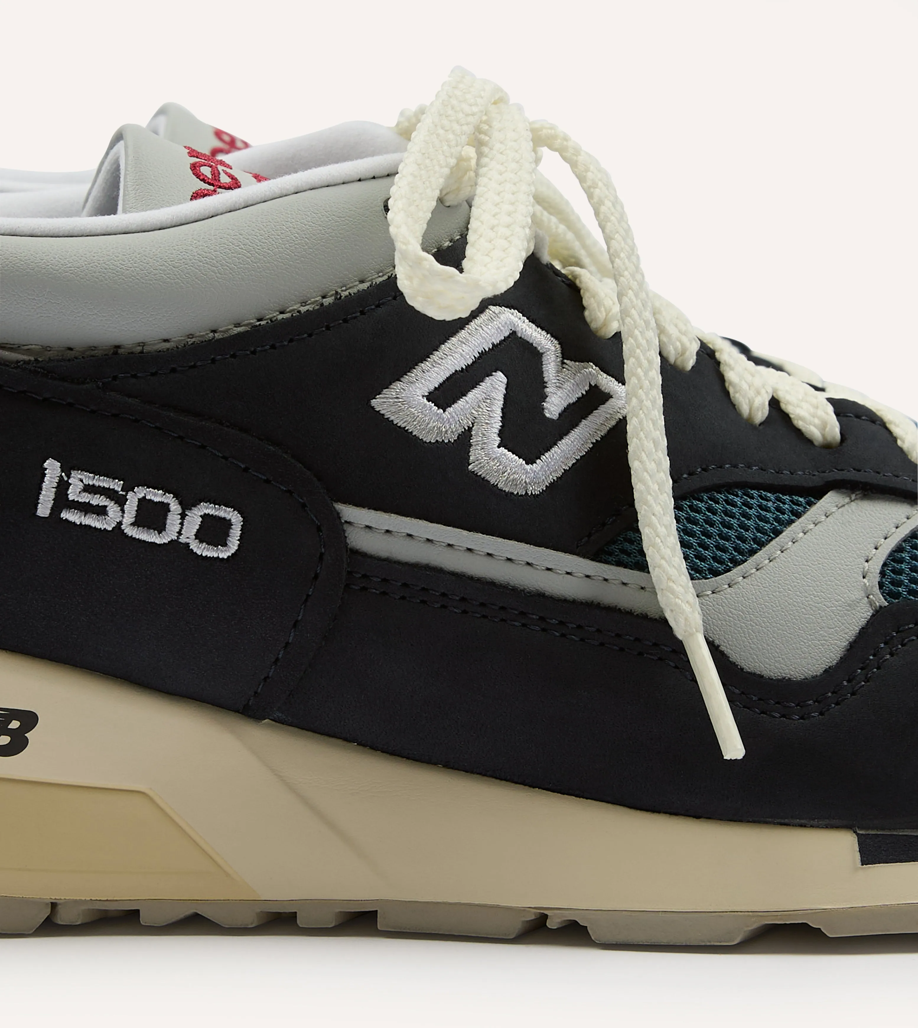 New Balance Navy Vintage Sport Made in UK 1500 Trainers