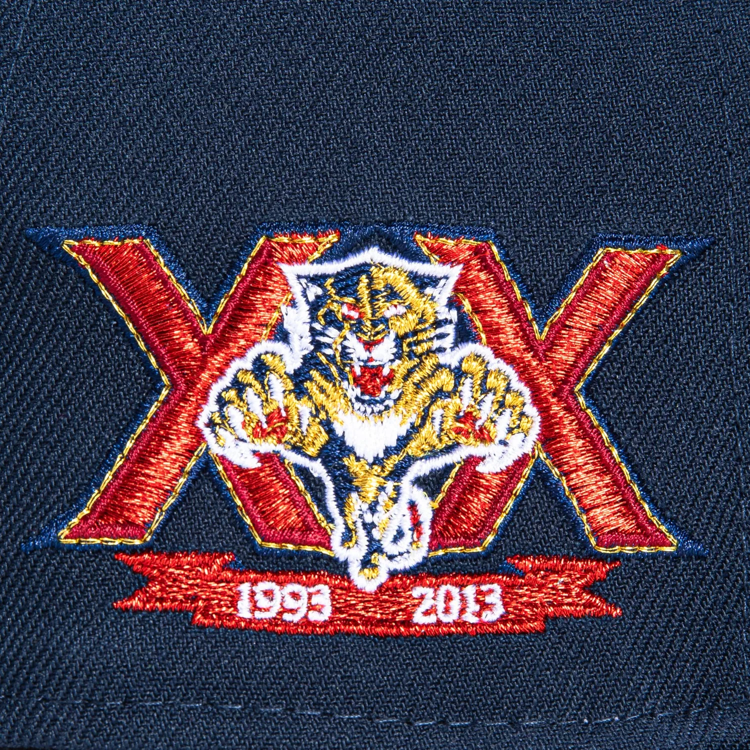 New Era 59Fifty Florida Panthers 20th Anniversary Patch Alternate Hat - Navy